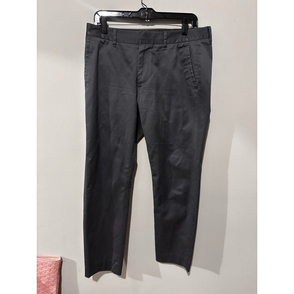 Bonobos Friday Pants Mens 31x30 Gray Slim Trousers Workwear 100% Cotton